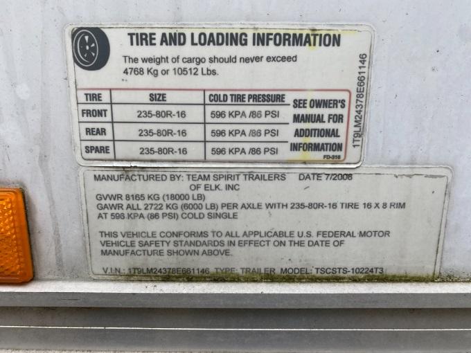 used Car Haulers / Racing Trailers Team Spirit Custom Trailers  for sale, in Southampton, NY Thumbnail 5