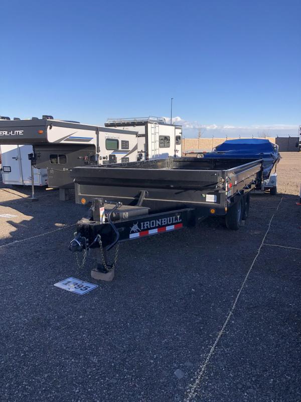 2022 IronBull 8x14 Deckover Dump Trailer w/ Folding Sides 2022 IronBull 8x14 Deckover Dump Trailer w/ Folding Sides