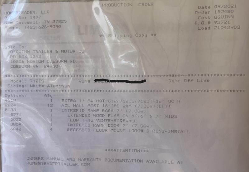 used Cargo (Enclosed) Trailers Homesteader Trailers  for sale, in Johnson City, TN Thumbnail 7