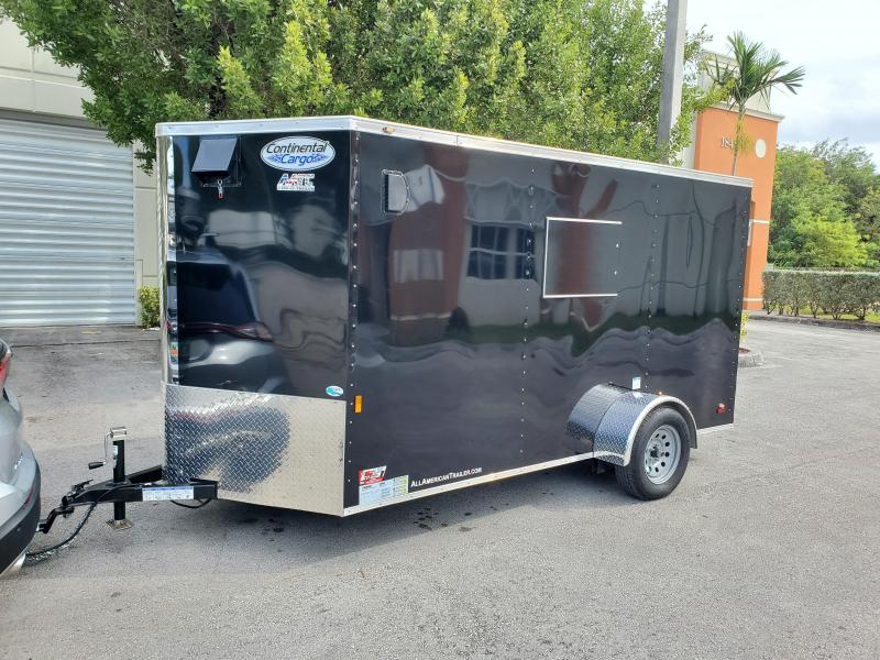 2021 Continental Cargo 6' x 12' Single Axle Enclosed Cargo Trailer 2021 Continental Cargo 6' x 12' Single Axle Enclosed Cargo Trailer