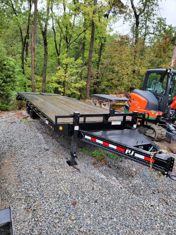 2021 PJ Trailers 24' Deckover Trailer w/ Monster Ramps 2021 PJ Trailers 24' Deckover Trailer w/ Monster Ramps