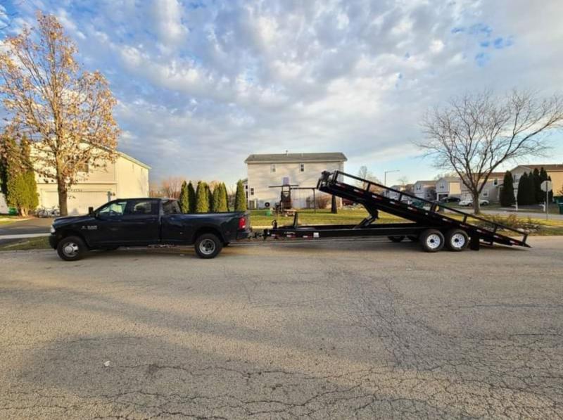 2022 Imperial 8.5 x 30 Flatbed/Tilt Trailer 14K 2022 Imperial 8.5 x 30 Flatbed/Tilt Trailer 14K