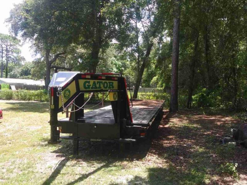 2017 Gatormade Dual Tandem 40ft Flatbed Gooseneck Trailer 2017 Gatormade Dual Tandem 40ft Flatbed Gooseneck Trailer