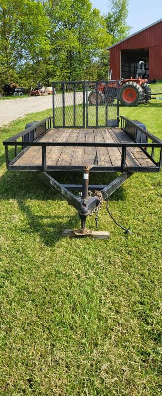 2012 Carry-On 6'4" x 16' Flat Bed Utility w/ Ramp 2012 Carry-On 6'4" x 16' Flat Bed Utility w/ Ramp