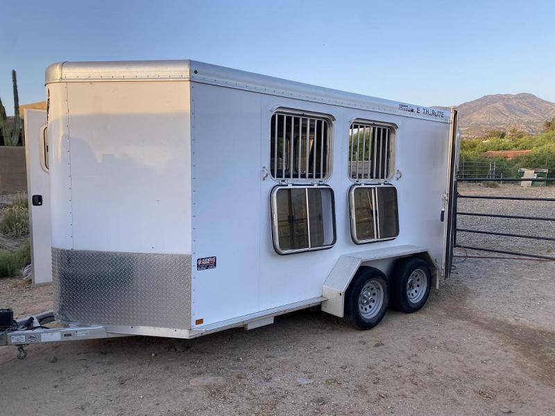 2012 Featherlite All Aluminum 2 Horse Slant Load Trailer 2012 Featherlite All Aluminum 2 Horse Slant Load Trailer