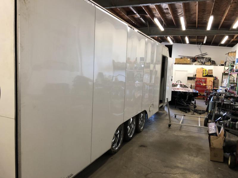 2007 Ultra 29' Triple Axle Enclosed Motorcycle Trailer w/ Loading Winch 2007 Ultra 29' Triple Axle Enclosed Motorcycle Trailer w/ Loading Winch