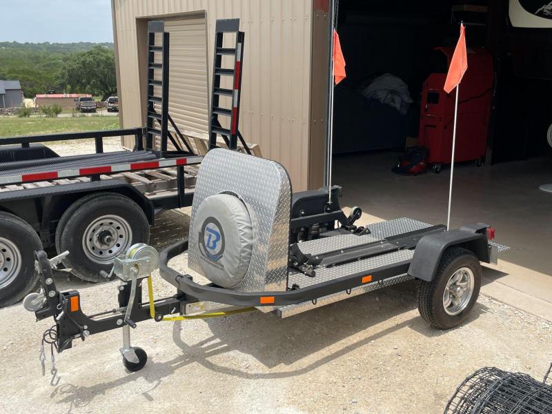 2017 Baxler 6' x 11' Single Bike Folding Trailer 2017 Baxler 6' x 11' Single Bike Folding Trailer