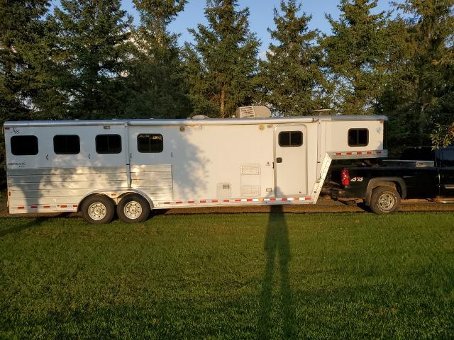 2007 Kiefer Built Genesis 4 Horse Trailer with 8' SW Living Quarters 2007 Kiefer Built Genesis 4 Horse Trailer with 8' SW Living Quarters