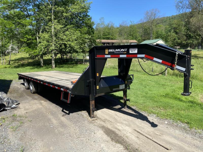 2020 Belmont 102" x 25' Gooseneck Flatbed Trailer 24K GVWR 2020 Belmont 102" x 25' Gooseneck Flatbed Trailer 24K GVWR