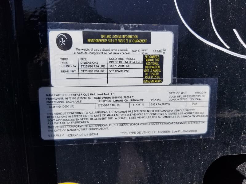 used Equipment / Flatbed Trailers Load Trail  for sale, in Vermilion, OH Thumbnail 10