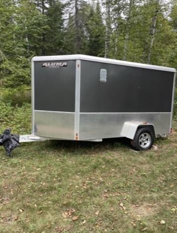 2016 Aluma 6 x 10 Single Axle Aluminum Enclosed Cargo Trailer 2016 Aluma 6 x 10 Single Axle Aluminum Enclosed Cargo Trailer