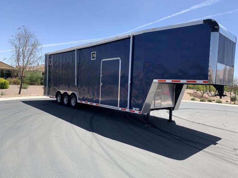 2014 Millennium 36' Gooseneck Enclosed Cargo Trailer - Loaded with Extras 2014 Millennium 36' Gooseneck Enclosed Cargo Trailer - Loaded with Extras