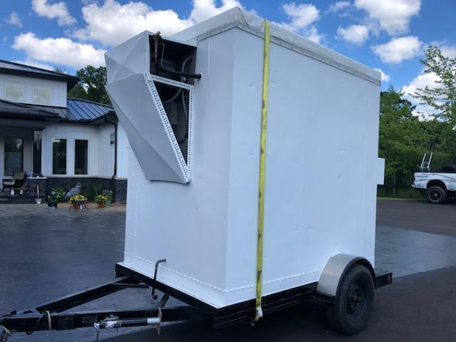 2014 Custom 65"x93" Refrigerated Trailer 2014 Custom 65"x93" Refrigerated Trailer