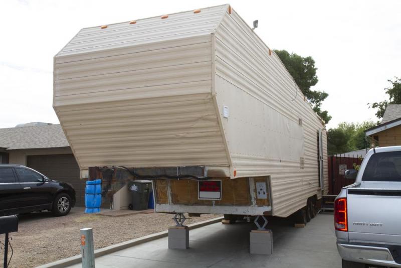 1990 Homemade Camper Trailer Converted to Auto Shop 1990 Homemade Camper Trailer Converted to Auto Shop