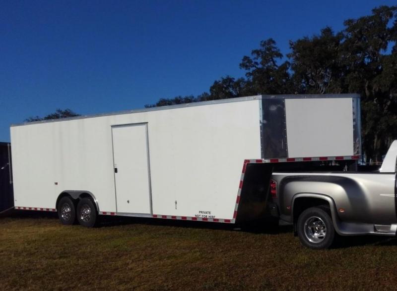 2019 Rock Solid 8.5' x 36' Gooseneck Enclosed Trailer 2019 Rock Solid 8.5' x 36' Gooseneck Enclosed Trailer