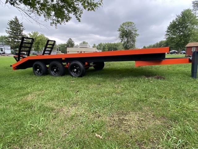 1998 Ohio Land 8' x 20' Pintle Equipment Hauler 1998 Ohio Land 8' x 20' Pintle Equipment Hauler