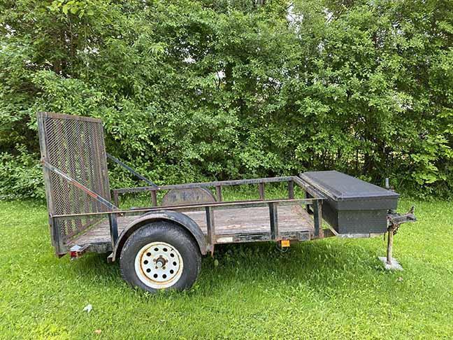 Carry-On 6' x 8' Landscaping Trailer with Gate and Box Carry-On 6' x 8' Landscaping Trailer with Gate and Box