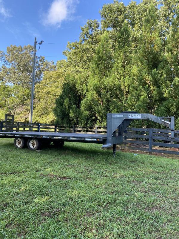 1999 Rollin-S 20' Gooseneck Deck Over Equipment Trailer 1999 Rollin-S 20' Gooseneck Deck Over Equipment Trailer
