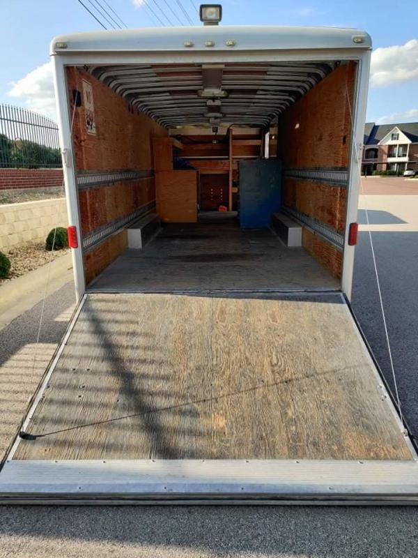 2007 Wells Cargo 8' x 28' Express Wagon Custom Enclosed Cargo Trailer