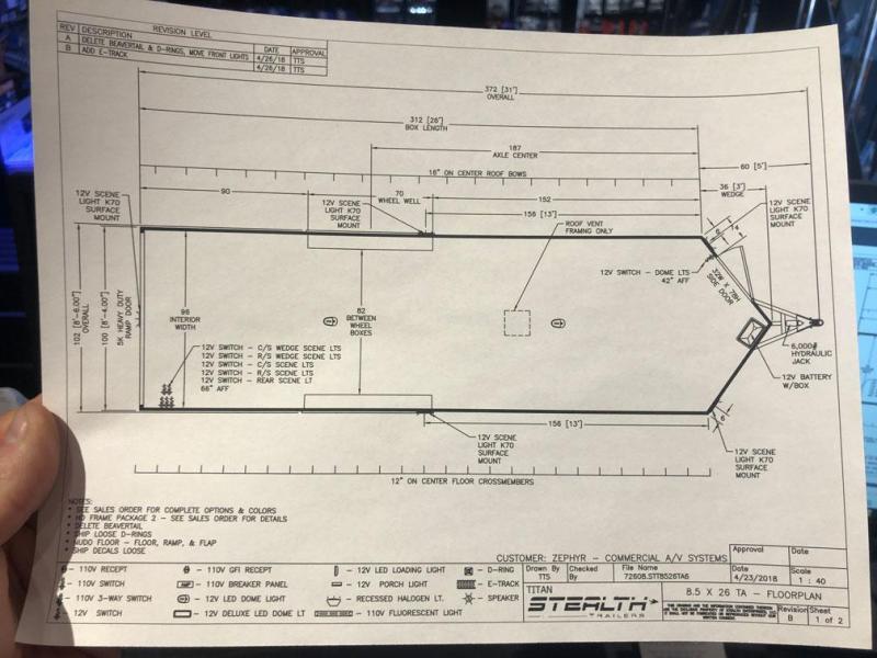 2019 Stealth Viper 8.5' x 29' Bull-nose Custom Enclosed Cargo Trailer 2019 Stealth Viper 8.5' x 29' Bull-nose Custom Enclosed Cargo Trailer