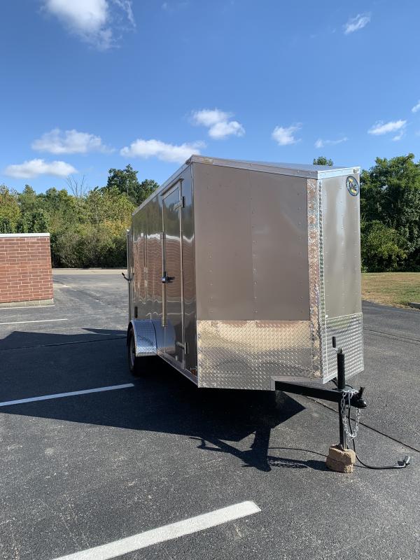 2022 Cargo King 6x12 Single Axle Enclosed Trailer w/ Double Rear Doors 2022 Cargo King 6x12 Single Axle Enclosed Trailer w/ Double Rear Doors