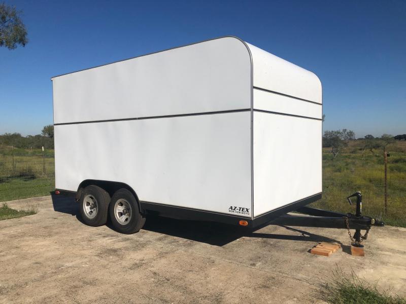 1998 Az-Tex 14' Tandem Axle Enclosed Cargo Trailer 1998 Az-Tex 14' Tandem Axle Enclosed Cargo Trailer