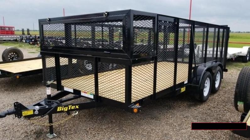 2019 Big Tex 70LR Tandem Axle Landscape Trailer 2019 Big Tex 70LR Tandem Axle Landscape Trailer