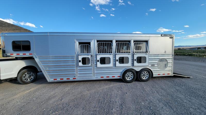 2017 Northstar Aluminum 4 Horse Slant Gooseneck Trailer 2017 Northstar Aluminum 4 Horse Slant Gooseneck Trailer