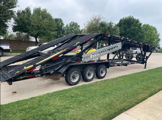 2022 Texas Pride 45' Gooseneck 5 Car Hauler 26K GVWR 2022 Texas Pride 45' Gooseneck 5 Car Hauler 26K GVWR