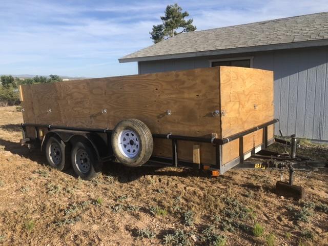 2008 Big Tex 7 x 16 Tandem Axle Utility Trailer 2008 Big Tex 7 x 16 Tandem Axle Utility Trailer