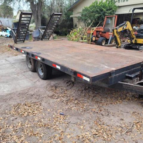 1996 Homemade 16' All Steel Deck and Frame Flatbed 1996 Homemade 16' All Steel Deck and Frame Flatbed