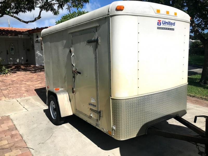 2009 United Trailers 6x10 Single Axle Motorcycle / Utility Trailer 2009 United Trailers 6x10 Single Axle Motorcycle / Utility Trailer