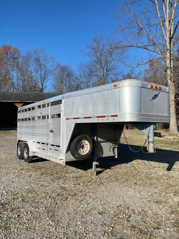 1994 Featherlite 7 x 16 Aluminum Stock Trailer 1994 Featherlite 7 x 16 Aluminum Stock Trailer