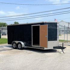 2016 Triple R 7x16 Tandem Axle Enclosed Cargo Trailer 2016 Triple R 7x16 Tandem Axle Enclosed Cargo Trailer