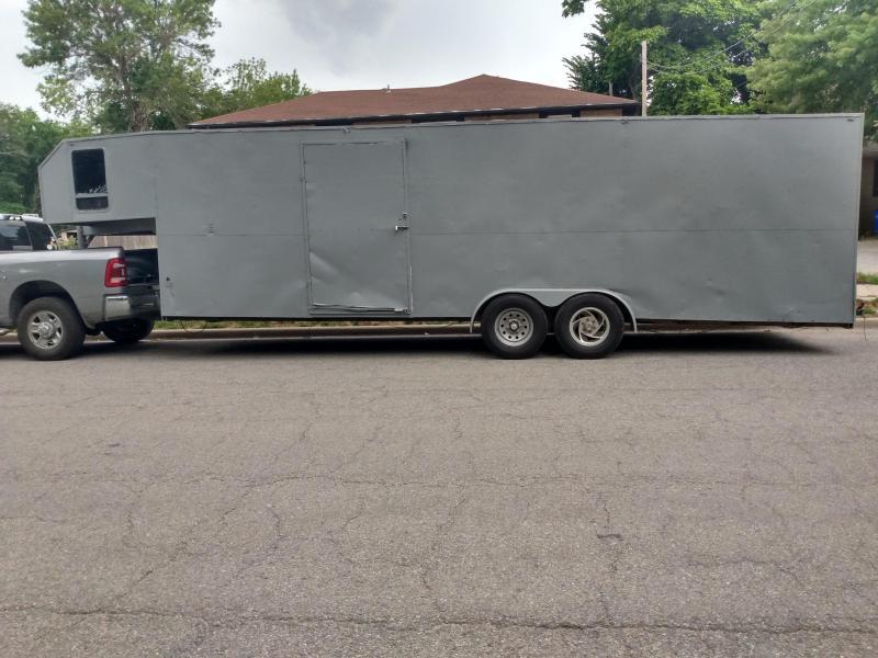 Homemade 32' Enclosed Car / Cargo Trailer Homemade 32' Enclosed Car / Cargo Trailer