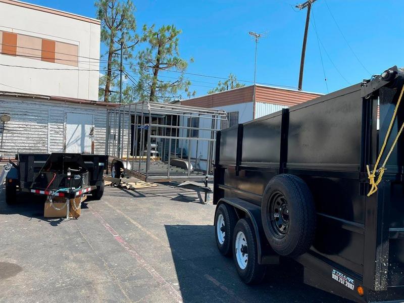 2021 Stellar 12' Dumping Trailer 2021 Stellar 12' Dumping Trailer