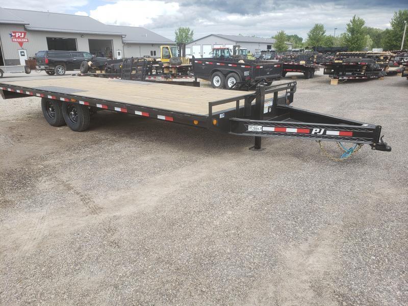 2018 PJ Trailers 8' x 22' Deckover Equipment Trailer w/ Monster Ramps 2018 PJ Trailers 8' x 22' Deckover Equipment Trailer w/ Monster Ramps