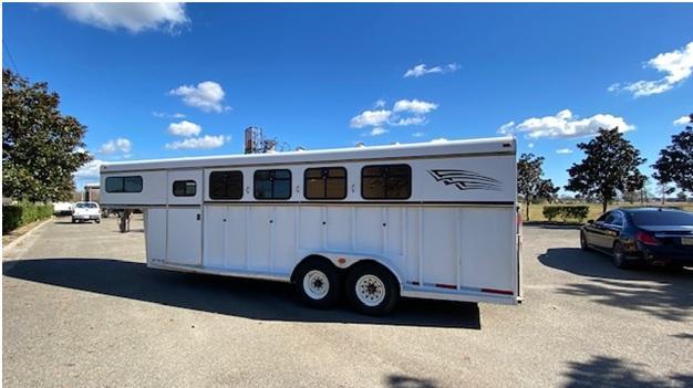 1999 Circle J 4 Horse Rear Load Slant Trailer 1999 Circle J 4 Horse Rear Load Slant Trailer