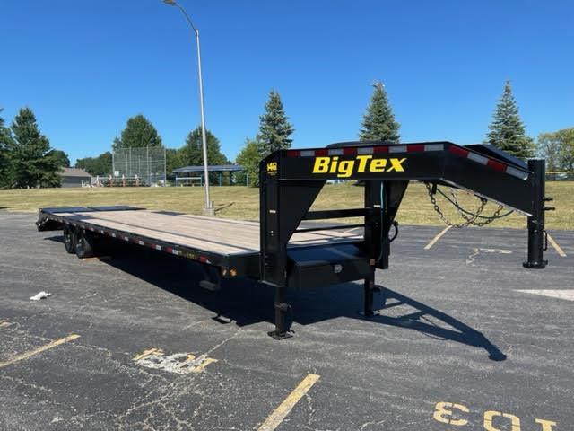 2021 Big Tex 28' + 5' 14K Gooseneck Flatbed Trailer w/ Mega Ramps 2021 Big Tex 28' + 5' 14K Gooseneck Flatbed Trailer w/ Mega Ramps