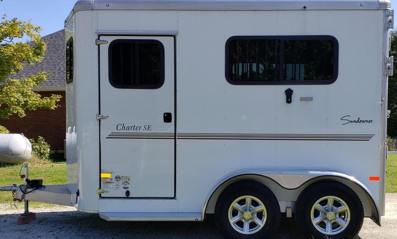 2017 Sundowner Charter SE 2 Horse BP Straight Load Trailer 2017 Sundowner Charter SE 2 Horse BP Straight Load Trailer