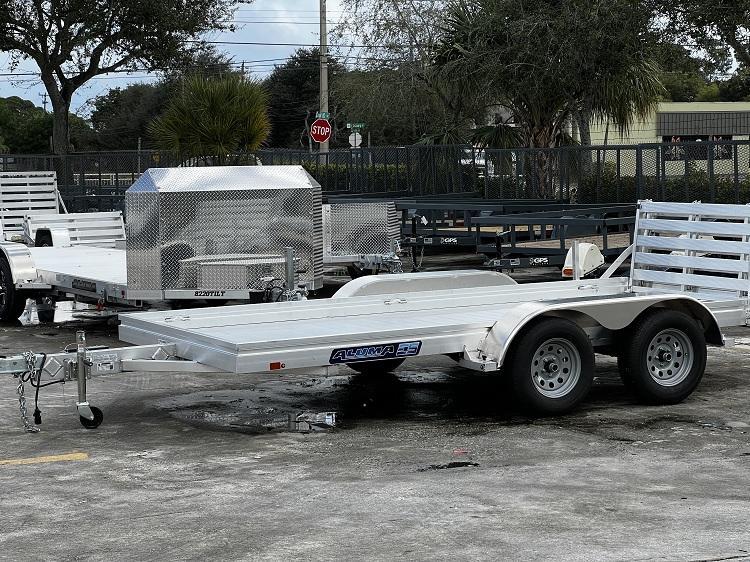 2022 Aluma 14' Tandem Axle Aluminum Trailer 2022 Aluma 14' Tandem Axle Aluminum Trailer