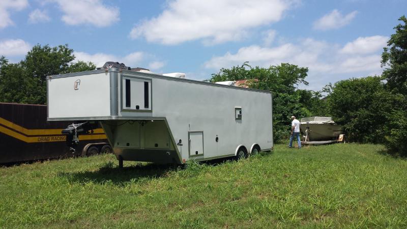2014 inTech Trailers 28' Enclosed Gooseneck w/ 8K Cummins Diesel Generator 2014 inTech Trailers 28' Enclosed Gooseneck w/ 8K Cummins Diesel Generator