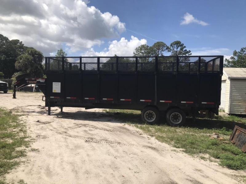 2017 Texas Pride 8' x 25' 30K Dump Trailer w/ Custom Top Rails 2017 Texas Pride 8' x 25' 30K Dump Trailer w/ Custom Top Rails