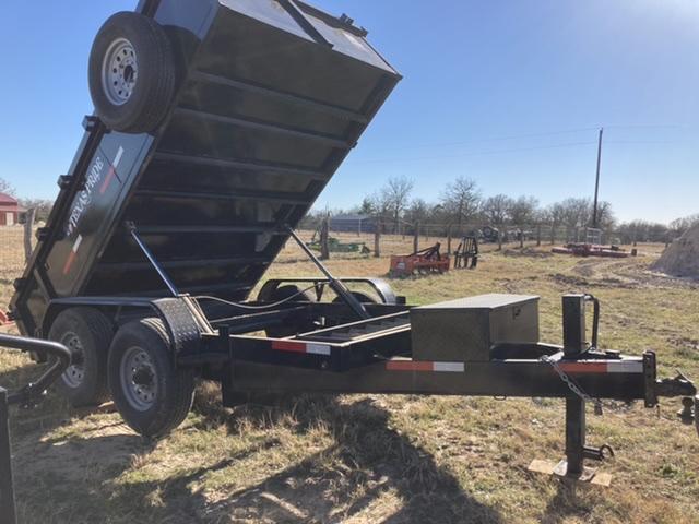 2021 Texas Pride 7' x 12' 16K Bumper Pull Dump 2021 Texas Pride 7' x 12' 16K Bumper Pull Dump