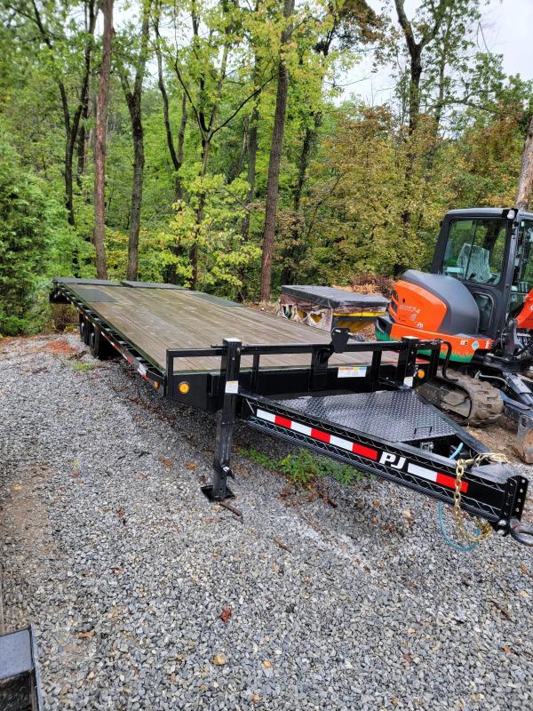 2021 PJ Trailers 24' Deckover Trailer w/ Monster Ramps 2021 PJ Trailers 24' Deckover Trailer w/ Monster Ramps