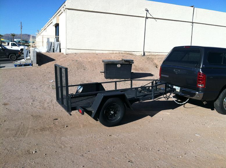 2000 ARGO 10' Motorcycle Trailer 2000 ARGO 10' Motorcycle Trailer