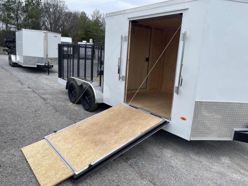 2021 Freedom 7' x 18' V Nose Enclosed Flatbed Combo Trailer 2021 Freedom 7' x 18' V Nose Enclosed Flatbed Combo Trailer