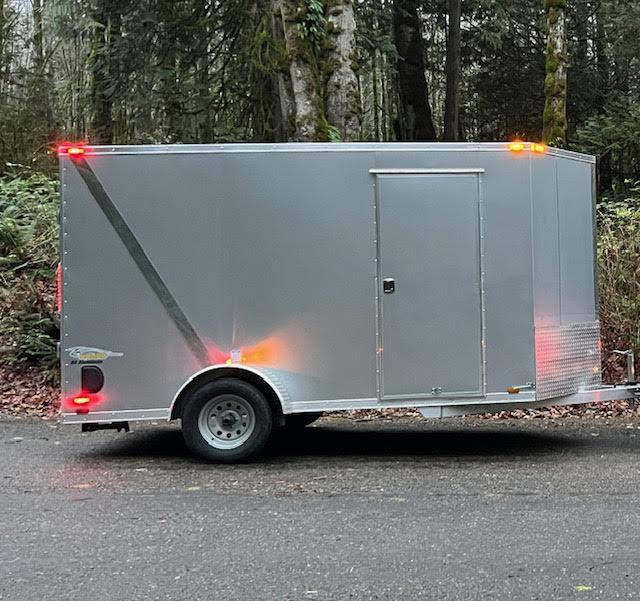 2021 Cargo King Nomad 6' x 12' All Aluminum Enclosed Cargo Trailer w/ Extra Height 2021 Cargo King Nomad 6' x 12' All Aluminum Enclosed Cargo Trailer w/ Extra Height