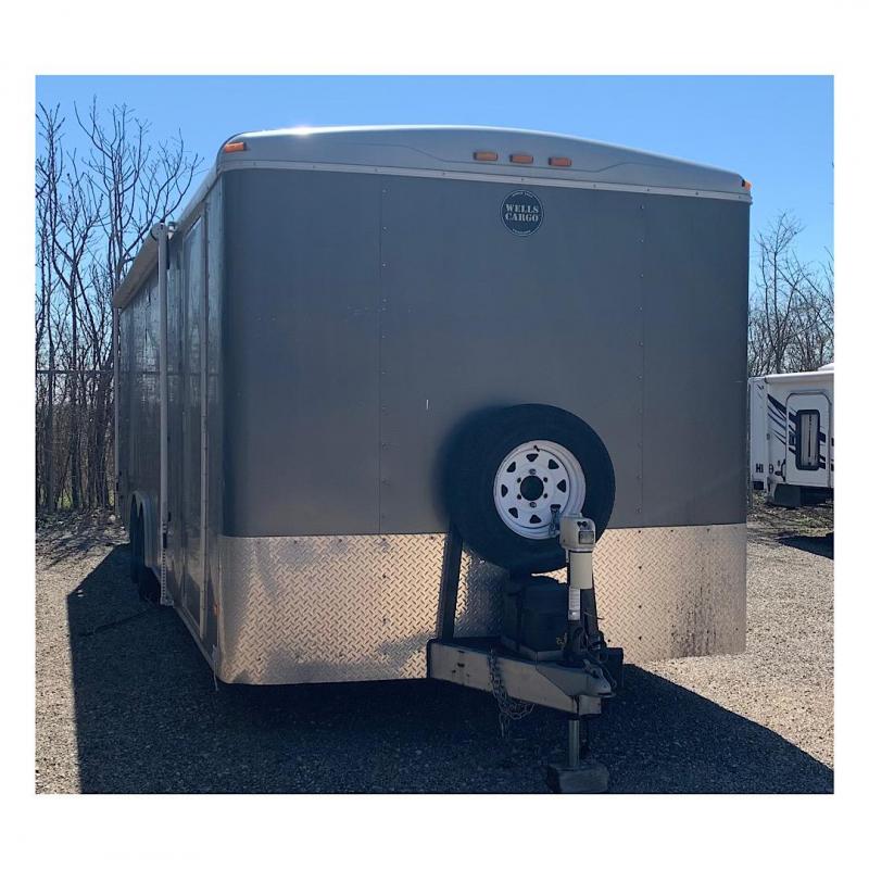 2015 Wells Cargo 8.5 x 20 Enclosed Cargo Trailer 2015 Wells Cargo 8.5 x 20 Enclosed Cargo Trailer
