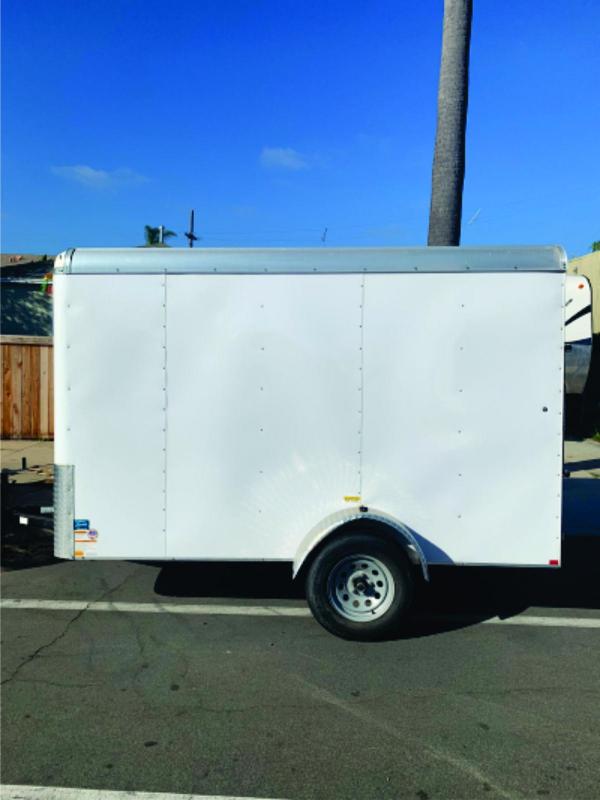 2016 Mirage 7 x 10 Single Axle Enclosed Cargo Trailer - Plenty of Extras! 2016 Mirage 7 x 10 Single Axle Enclosed Cargo Trailer - Plenty of Extras!